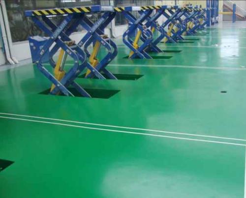 耐磨地坪漆出現(xiàn)破損了，怎么辦？